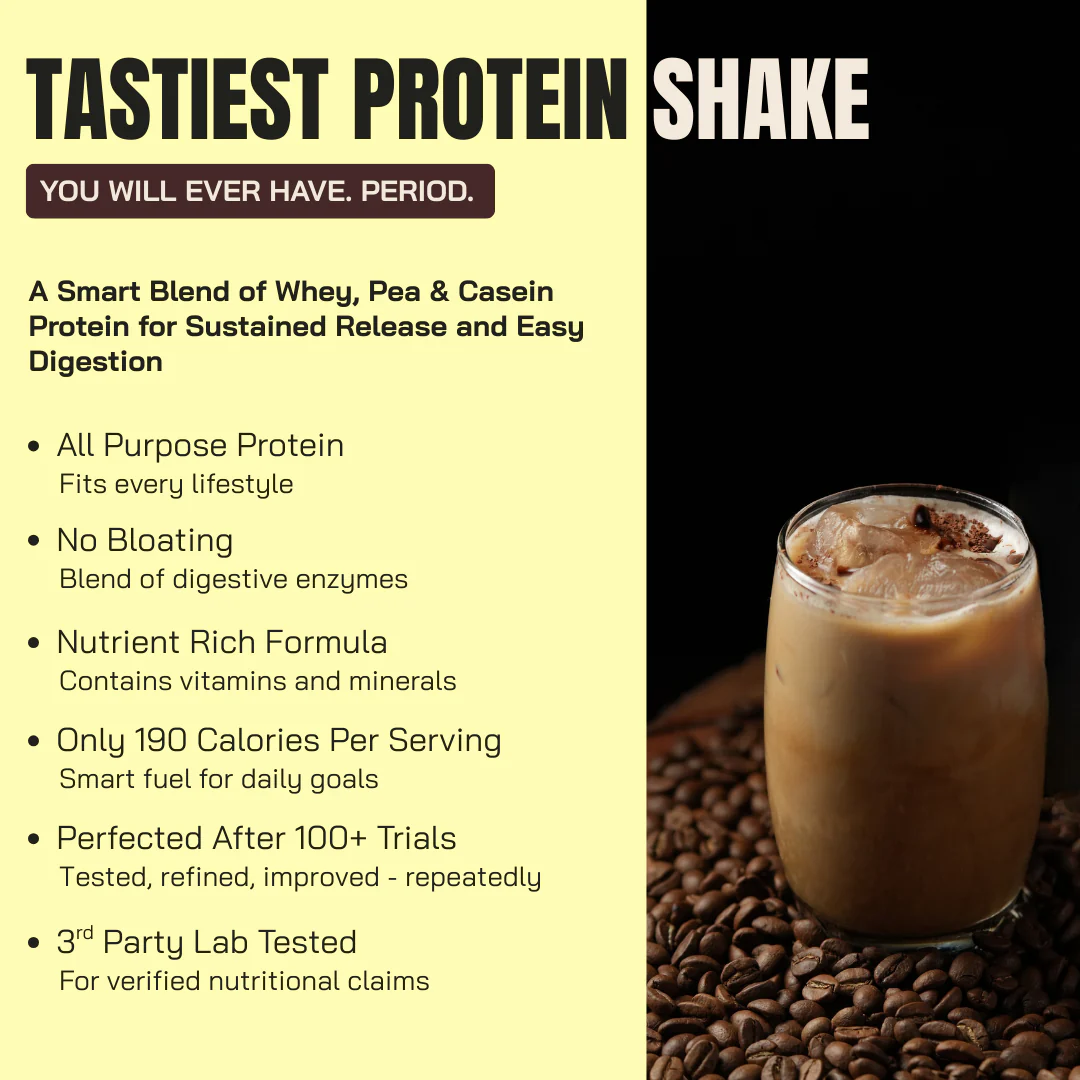 Assorted Protein Sachet Pack – Malai Kulfi,Chocolate,Banana & Coffee Flavour | As Seen on Shark Tank - Image 9