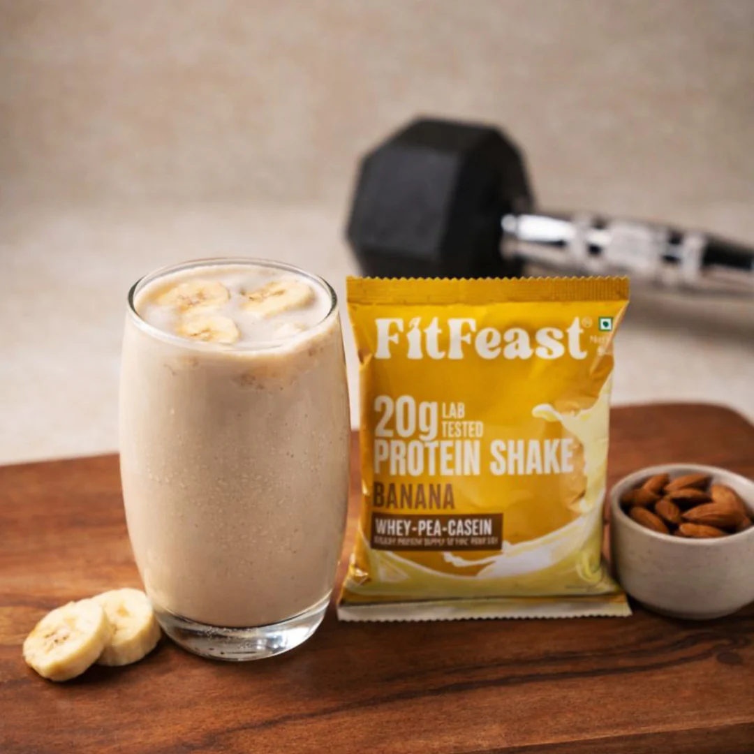 Assorted Protein Sachet Pack – Malai Kulfi,Chocolate,Banana & Coffee Flavour | As Seen on Shark Tank - Image 15
