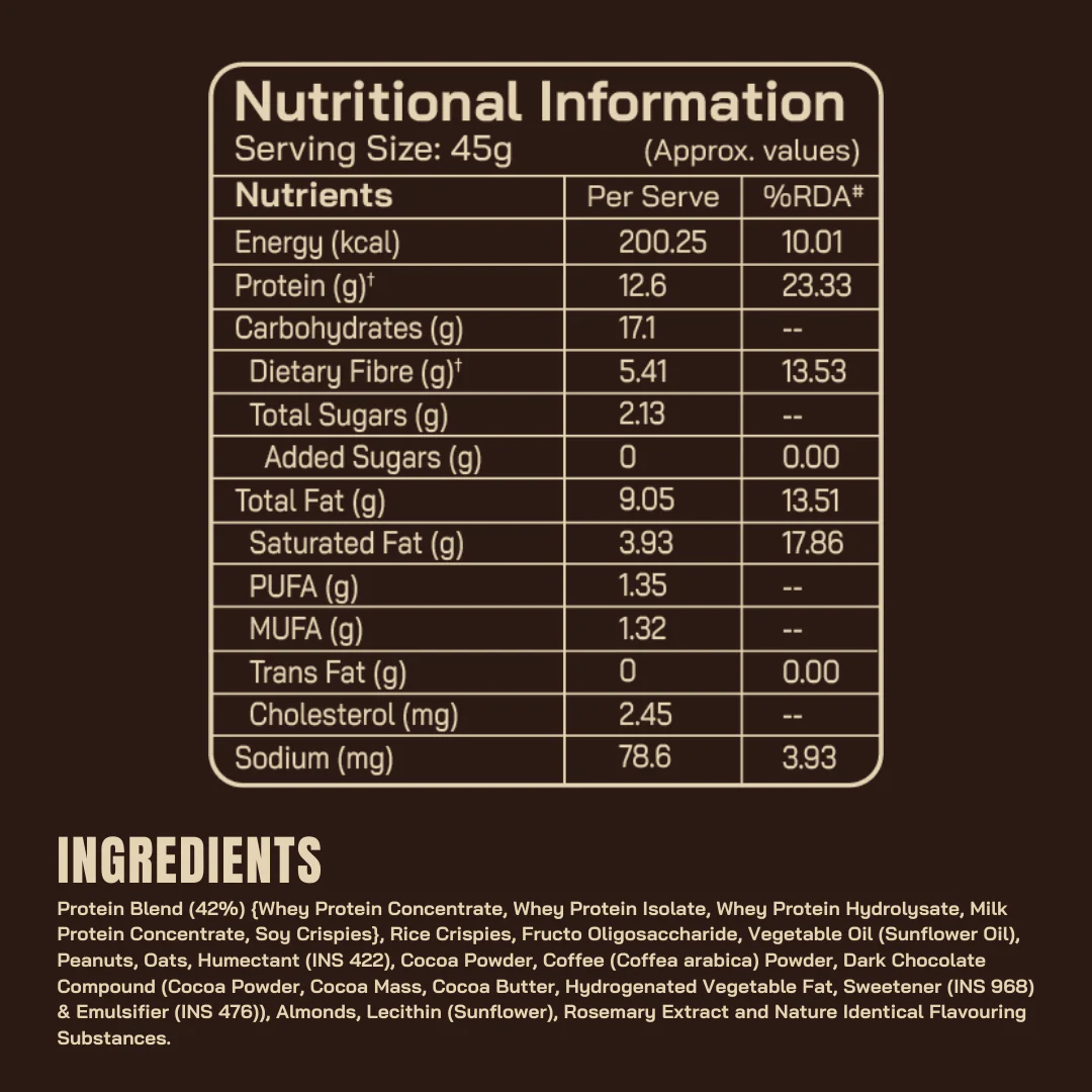 Protein Bars Mocha Boost | As Seen on Shark Tank - Image 3