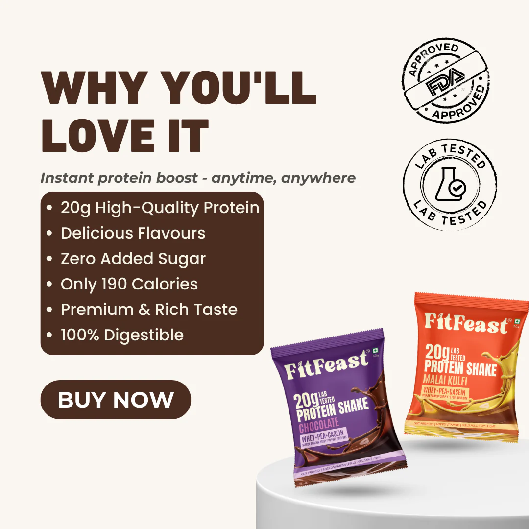 Assorted Protein Sachet Pack – Chocolate & Malai Kulfi | As Seen on Shark Tank - Image 11