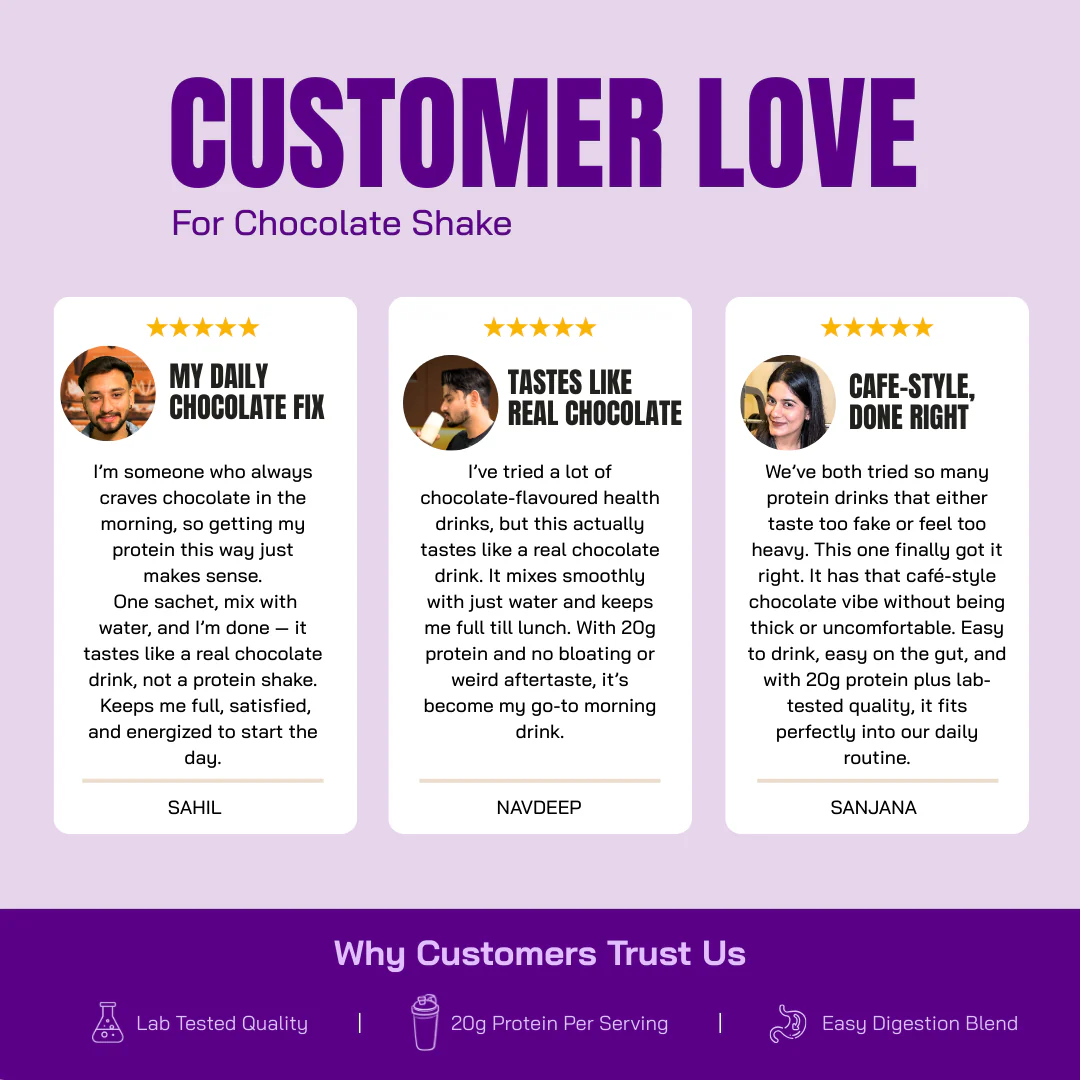 Assorted Protein Sachet Pack – Chocolate & Malai Kulfi | As Seen on Shark Tank - Image 12