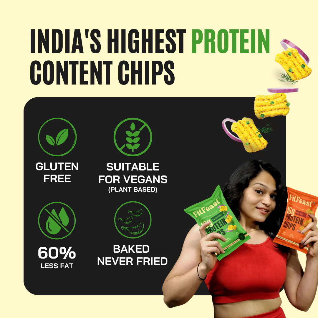 Protein Chips Assorted 240g (Pack of 4) - Image 3