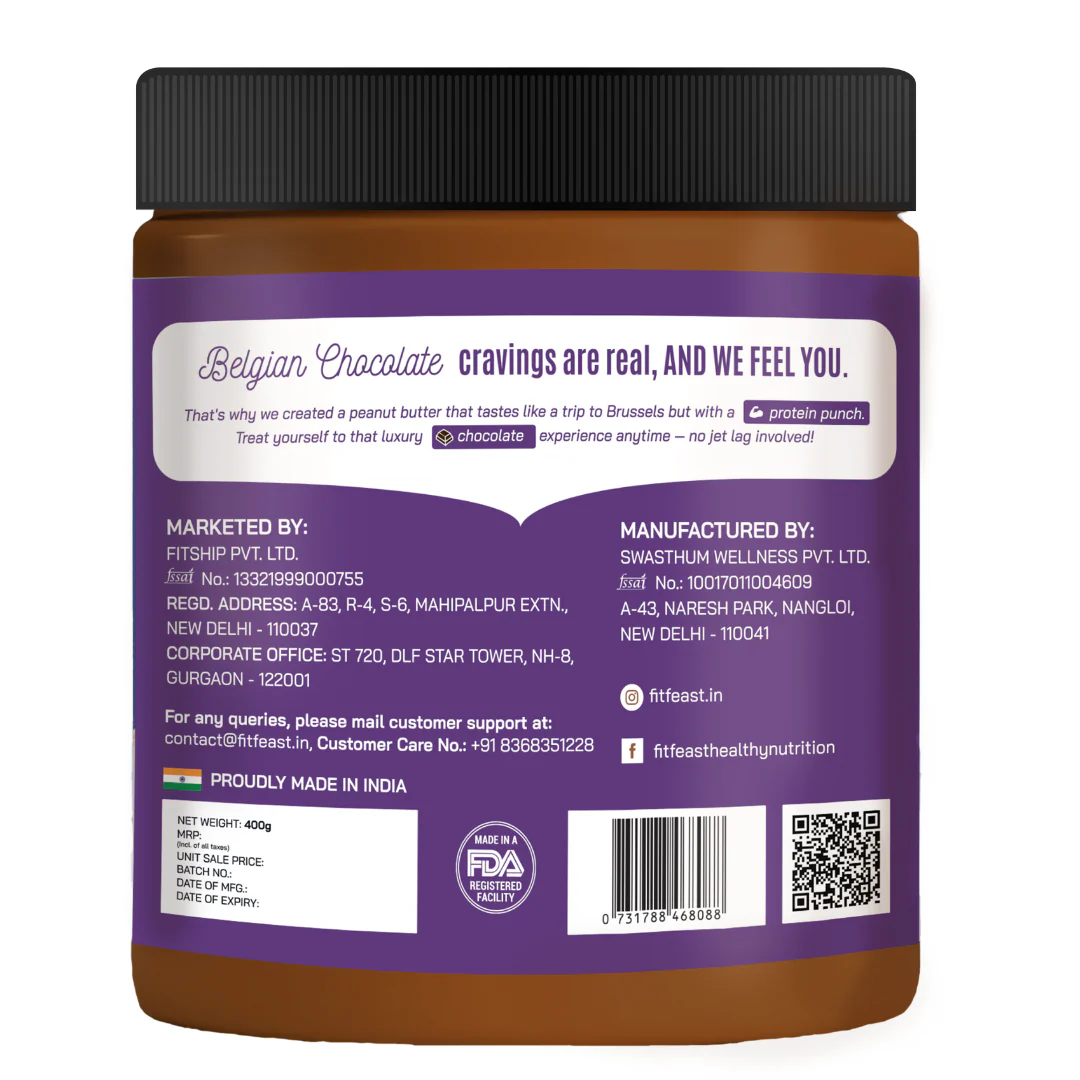 Belgian Chocolate Peanut Butter 400g | As Seen on Shark Tank - Image 7